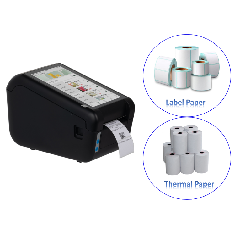 SUNSON Direct Thermal Barcode Label Printer Roll Sticker with USB/WiFi/BT Interfaces 18-Month Warranty Stock 203dpi