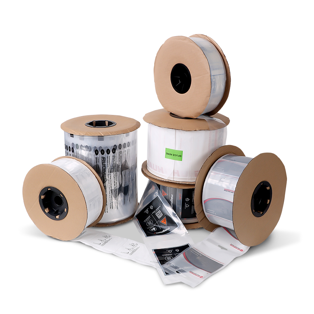 Factory Custom Printed Shrink Bags Roll Pre Opened Automatic Bagging Film Gravure Printing OEM Packaging MOQ 100pcs