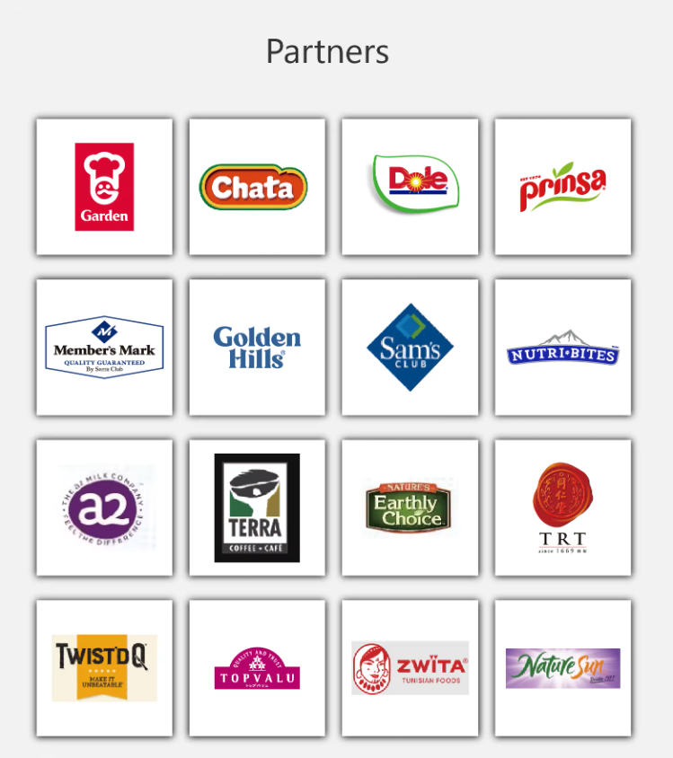 Partner Logos Grid