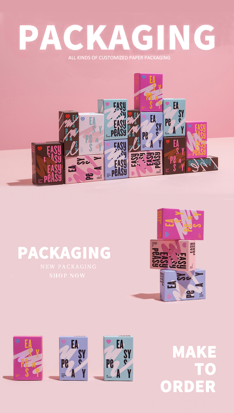 Custom Eco-friendly Logo Printed Paper Cosmetic Food Product Packaging Boxes Gift Box