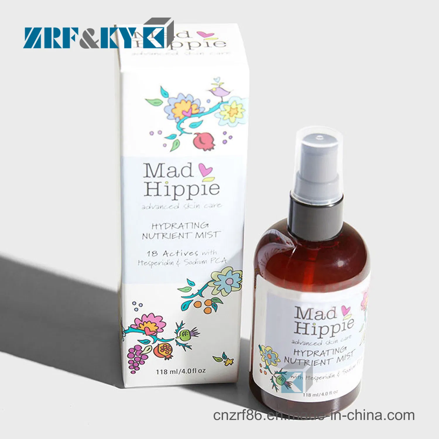Custom Logo Sustainable Printed Small Cosmetic Paper Package Cardboard Kraft Box