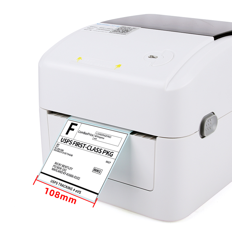 4 Inch USB 4x6 Thermal Printer WIFI Connected Barcode Shipping Label Printer