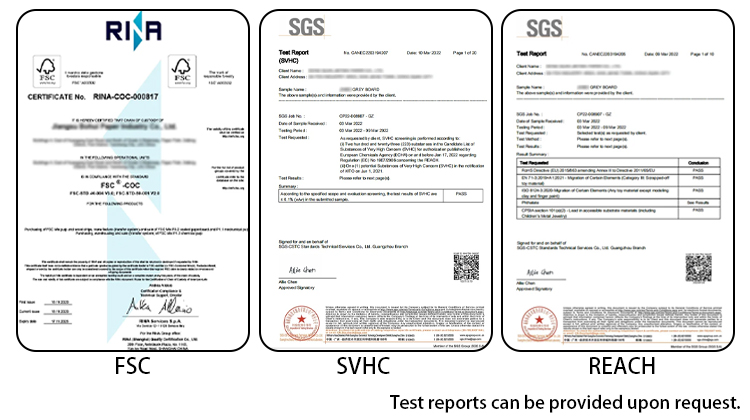 Quality Certifications