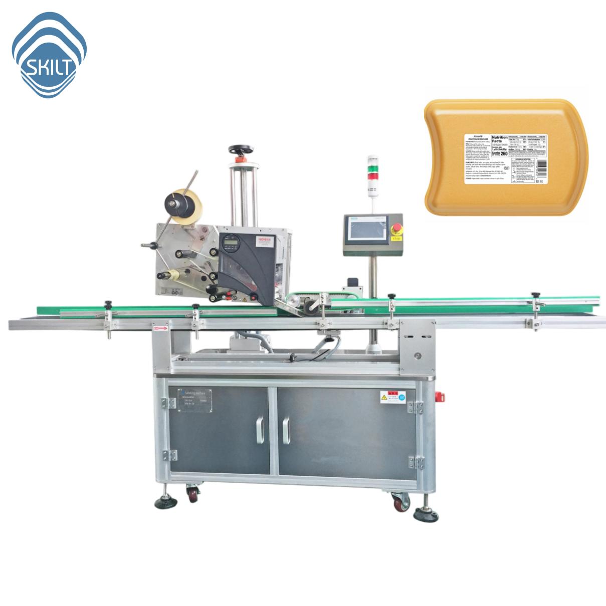Fully Automatic Flat Surface Real-Time Printing and Labeling Machine Label Printing Apply System
