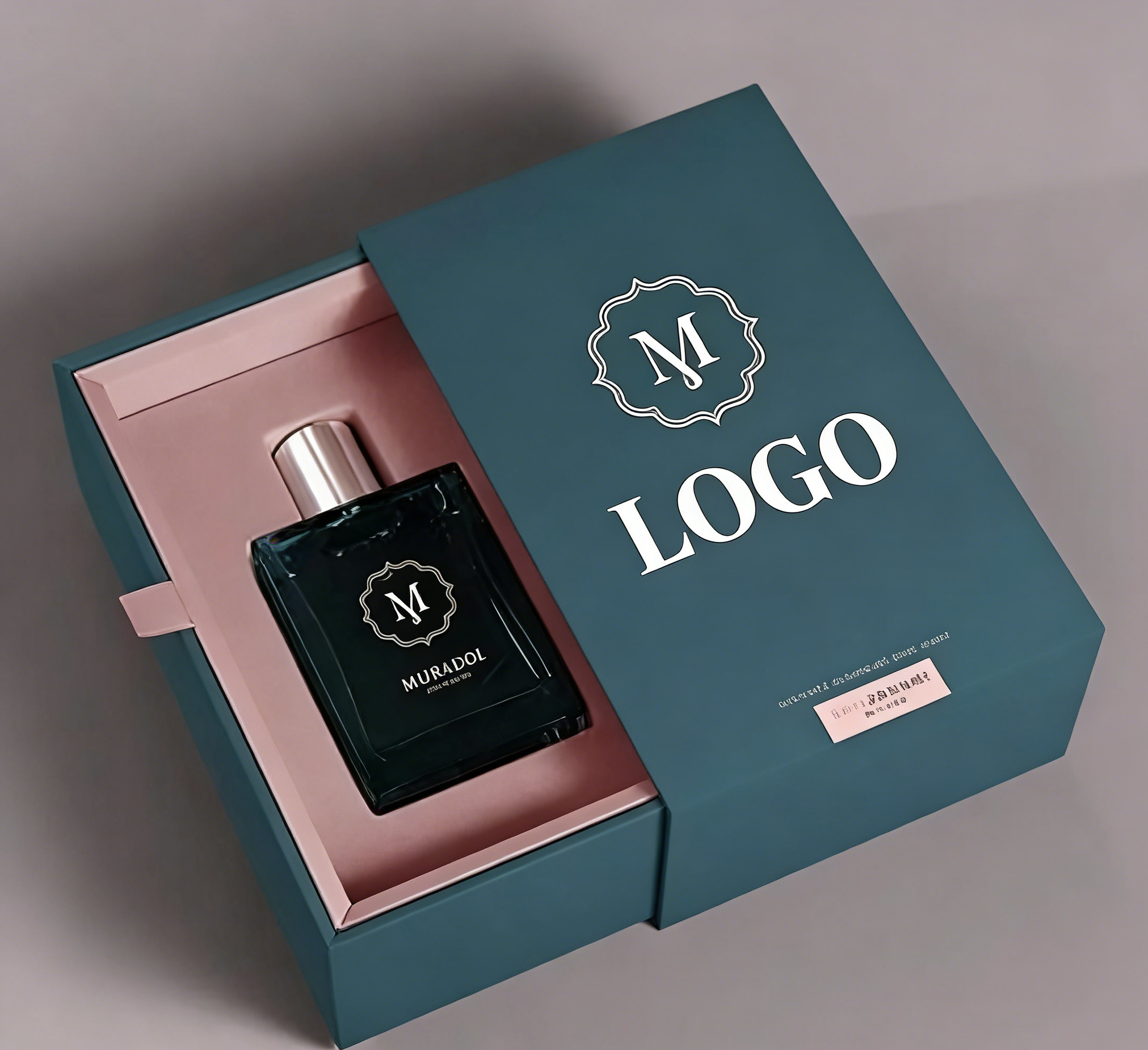 High-End Eco-Friendly Recyclable Custom Logo UV Printed Paper Perfume Box Luxury Rigid Packaging for Luxury Fragrance Brands
