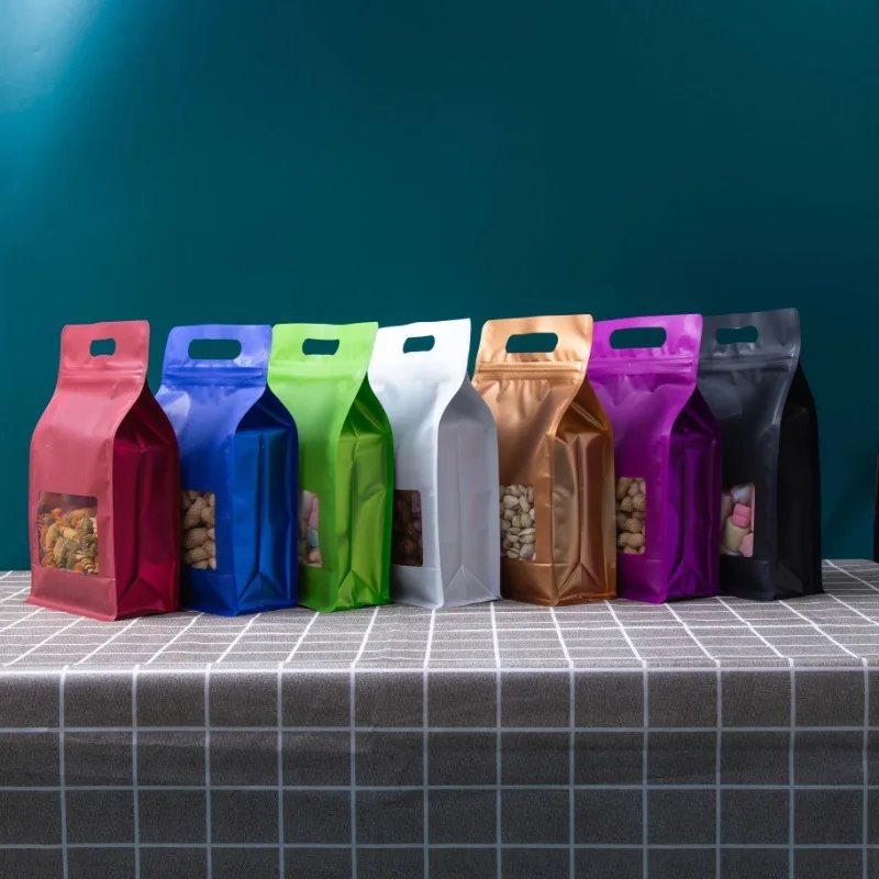 Custom Printed Reclosable Aluminium Foil Food Package Zipper Stand Packaging for Sushi Milk Pet Food Jelly Accepts CPP for Logo