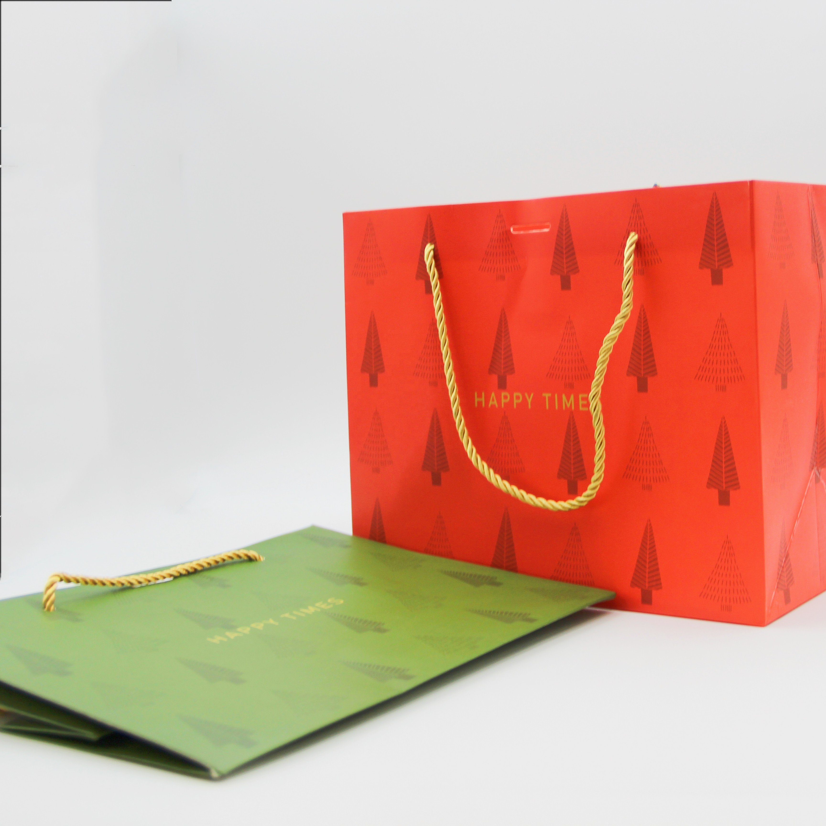 Eco Friendly Luxury Recyclable Kraft Paper Bag Custom Logo Printed Lamination Embossing for Packaging