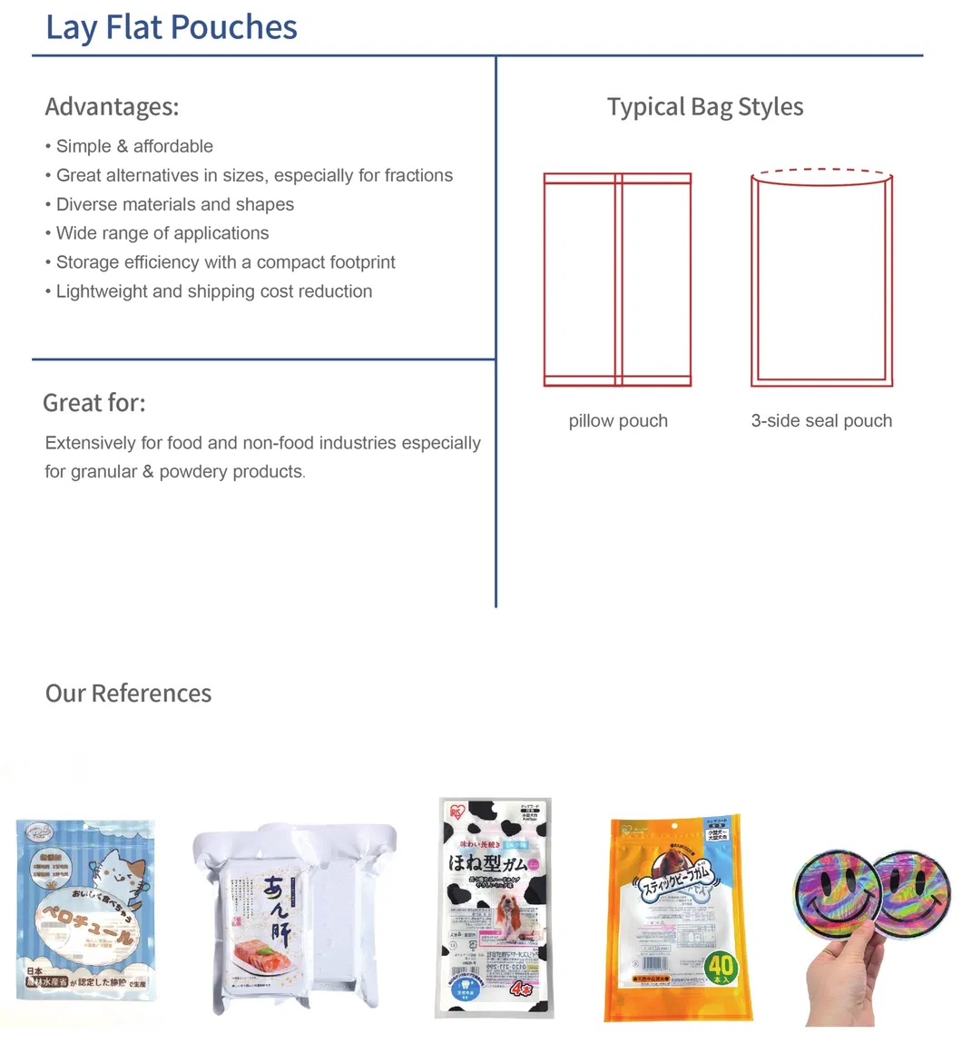 Customized Printed Logo Sustainable Recycled Plastic Seafood Fish Ball Bag Packaging for Freezer