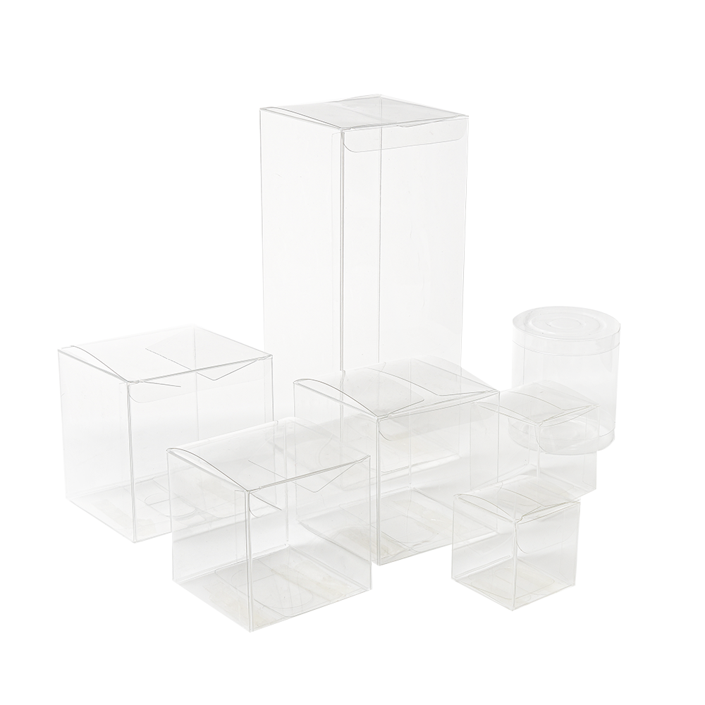 Custom PVC PET PP Plastic Clear Packaging Boxes Transparent Gift Boxes for Electronic Cosmetics