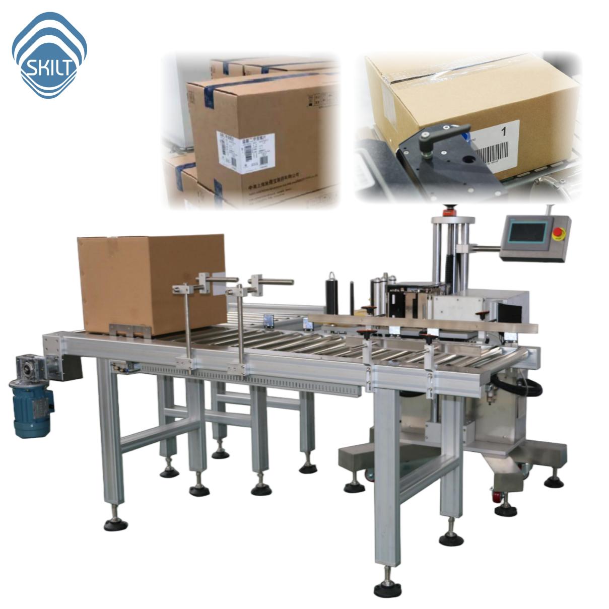 Fully Automatic Flat Surface Real-Time Printing and Labeling Machine Label Printing Apply System