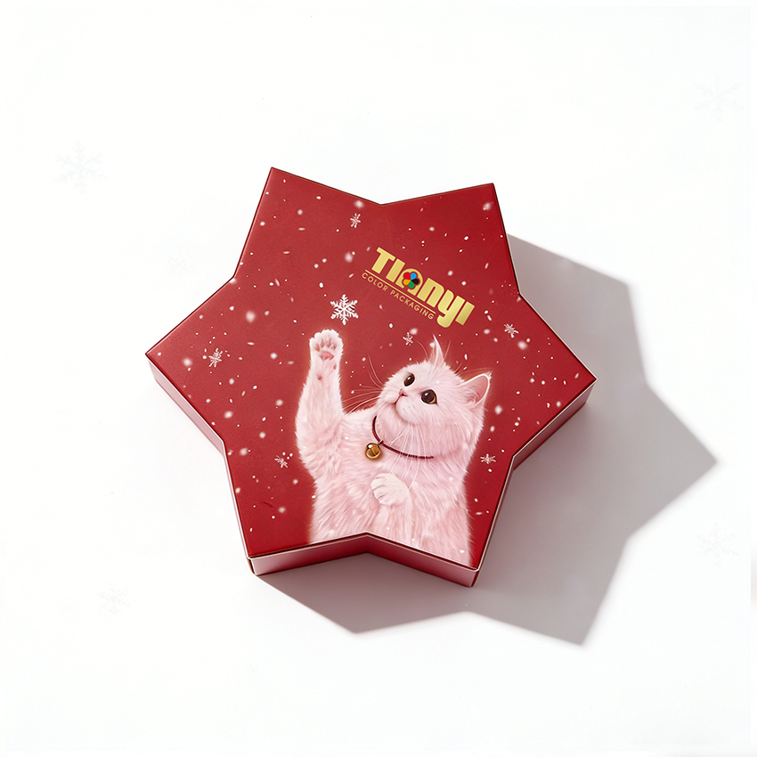 Customize Handmade High-End Eco-Friendly Rigid Boxes Recycled Materials Magnetic Closure Four-Color Printing Gold Foil Embossing
