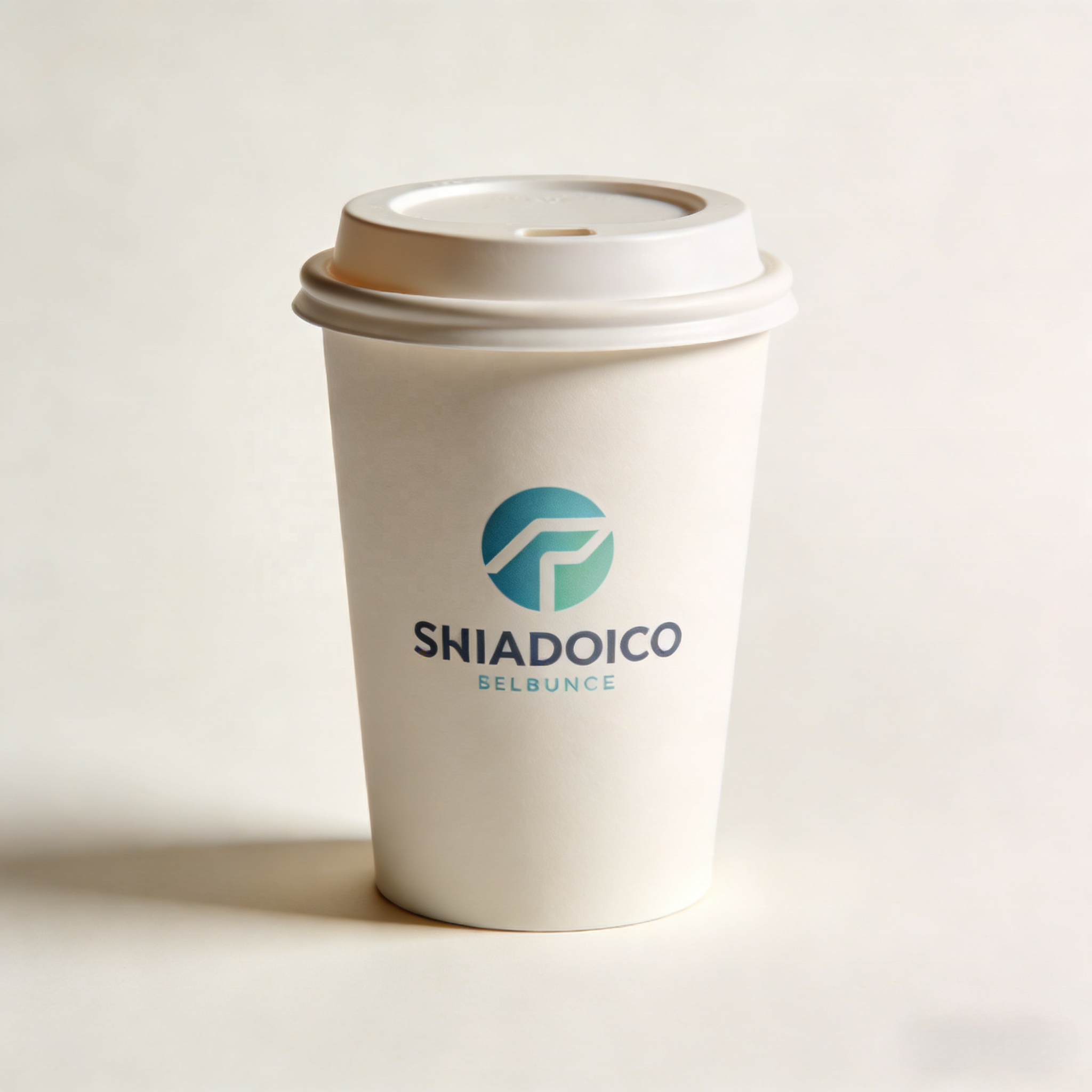 Custom Logo Single-Wall Coffee Paper Cups Disposable Commercial Drink Takeout Cups Brand Printing Exclusive Packaging