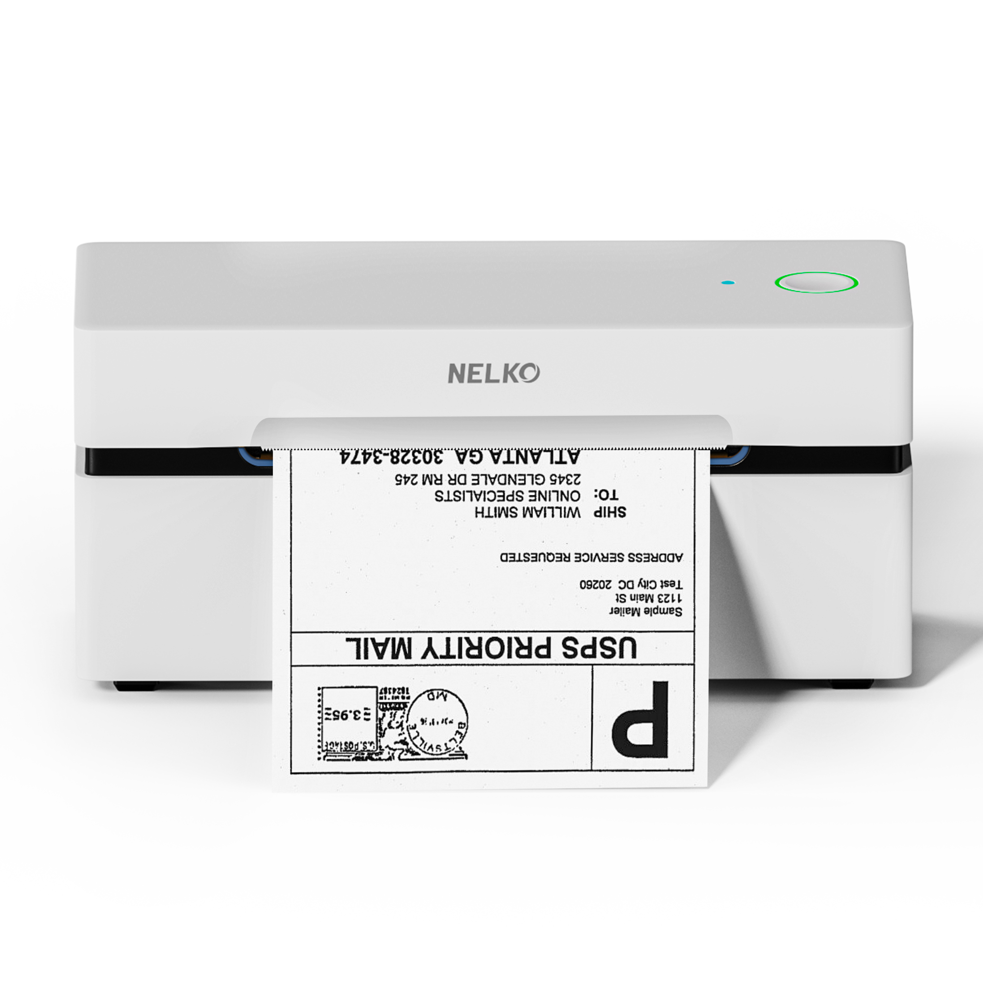 Nelko Thermal 4x6 Shipping Label Printer Supports Android/iPhone/Windows for 203dpi in Stock