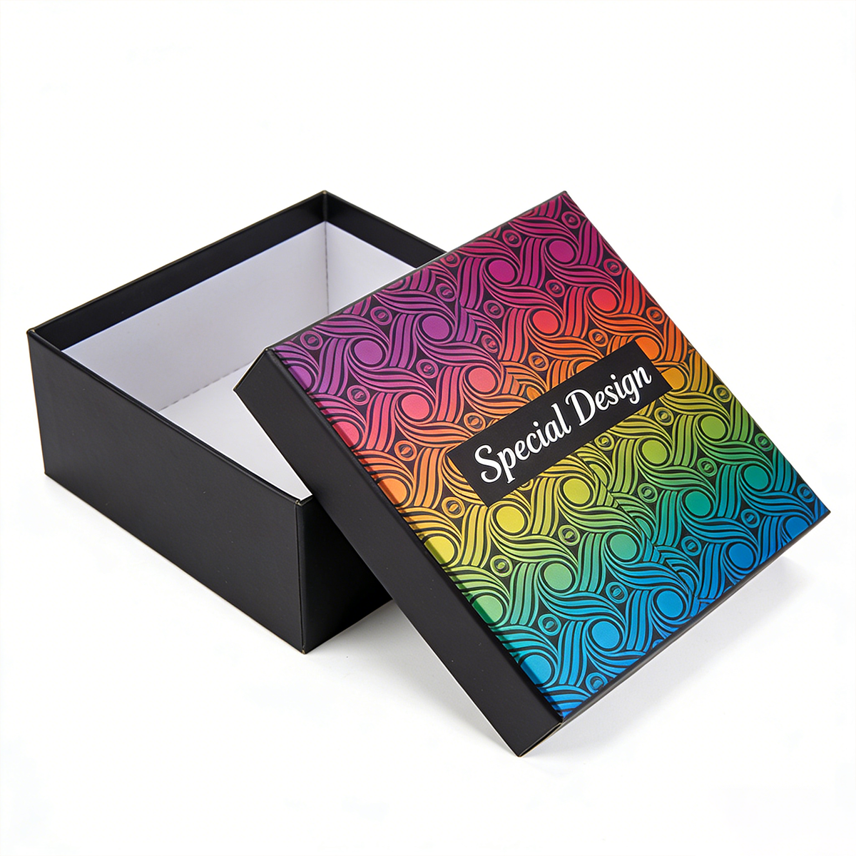 Luxury Folding Cardboard Apparel Packaging Detail 1