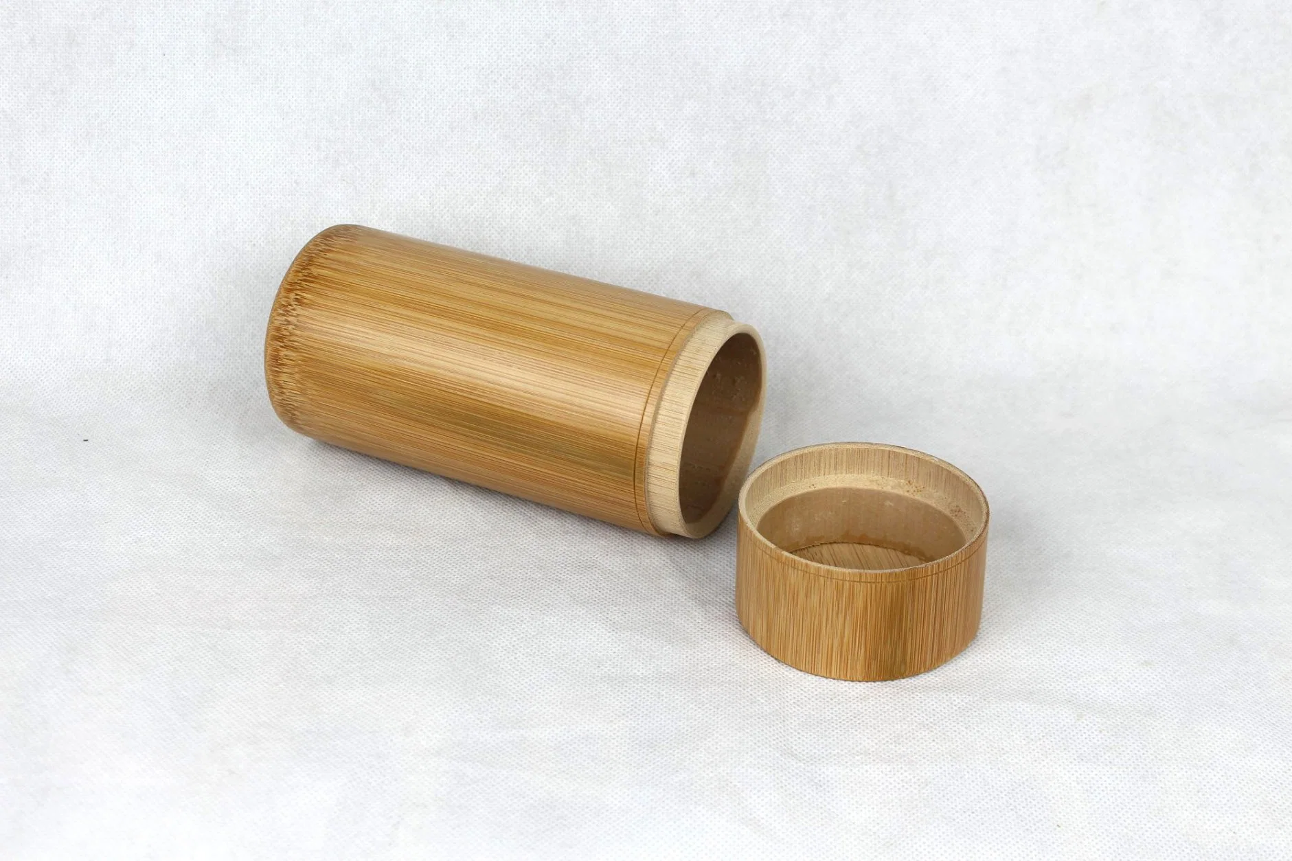 Bamboo Products Best Price Promotional Rectangular Factory Selling Packaging Small Bamboo Jar