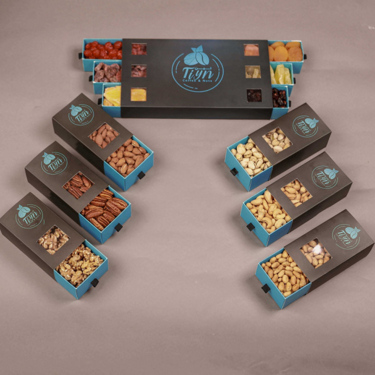 Simple Personalized Branded Creative Biodegradable Eco-Friendly Card Board Folding Square Box Sushi Potato Chips Baby Food