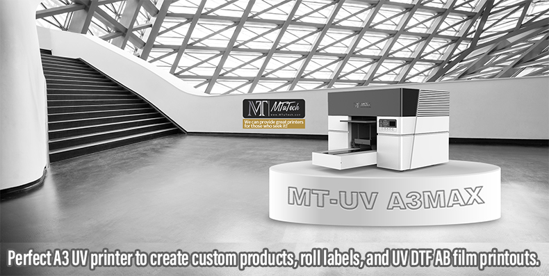 Superb Quality MT UV DTF Roll to Roll Label Printer A3 Size Sticker Machine Label Printing Machine