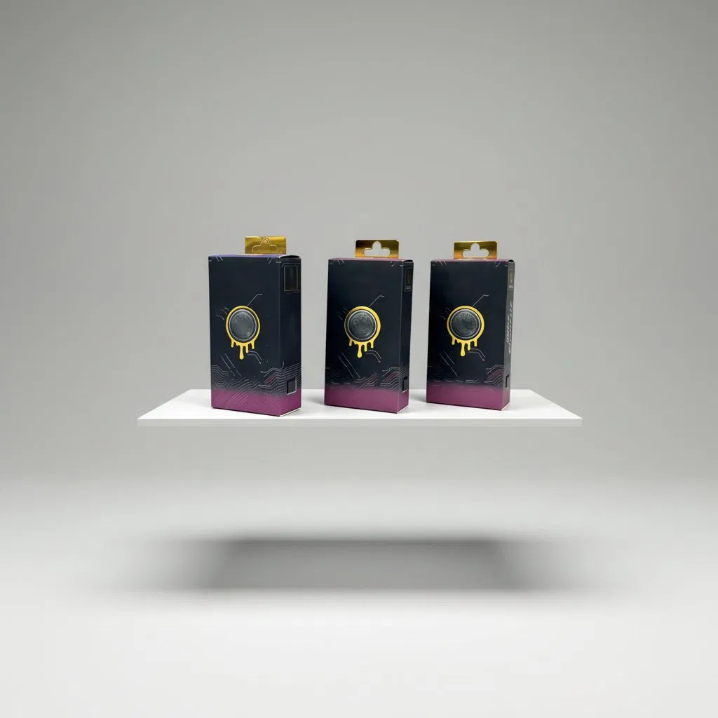 Muha 2g Disposable Custom Paper Folding Packaging Carton Fold Flat Box