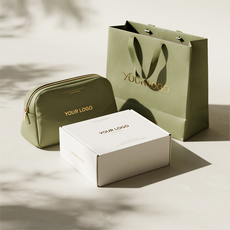 Nova Factory Customized Size Logo Wholesale Printed Green Small Mailing Shipping Paper Cardboard Corrugated Packaging Boxes