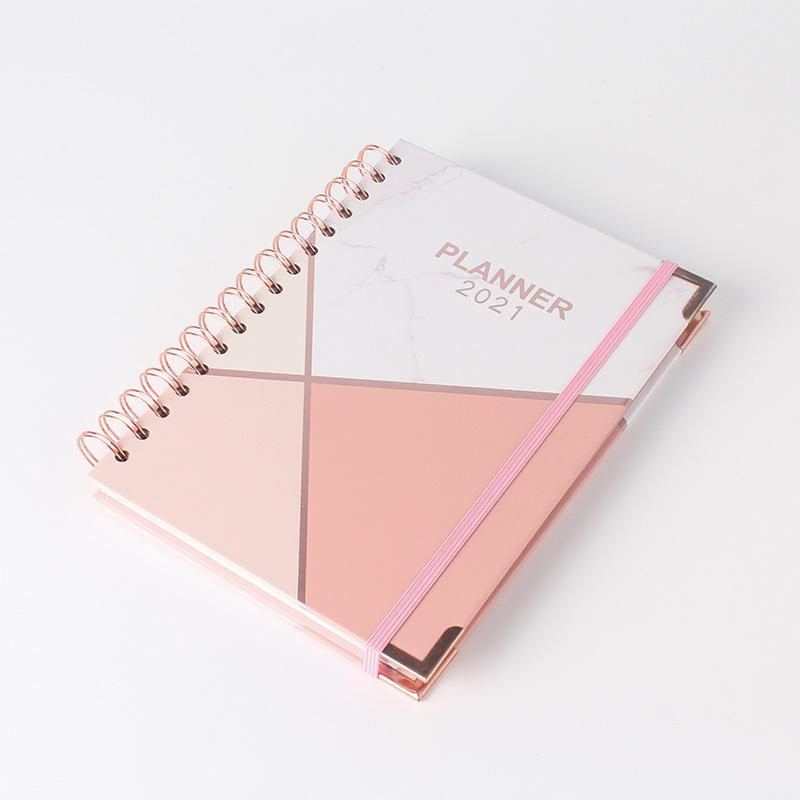 Hardcover Daily Journal Printing Custom with Luxury Gift Weekly Planners Packaging Paper Box Set