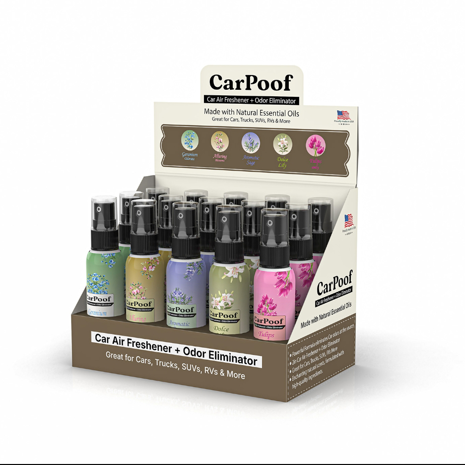 Custom Cardboard/Corrugated Countertop Point of Sale Counter Box Display Car air Freshening Display Paper Box for Retail Store