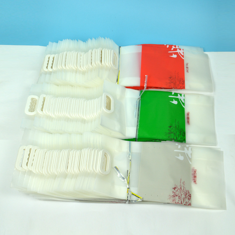 Wholesale 2kg 5kg Vacuum Rice Food Packaging Bags Moisture-proof Transparent Rice Brick With Handheld