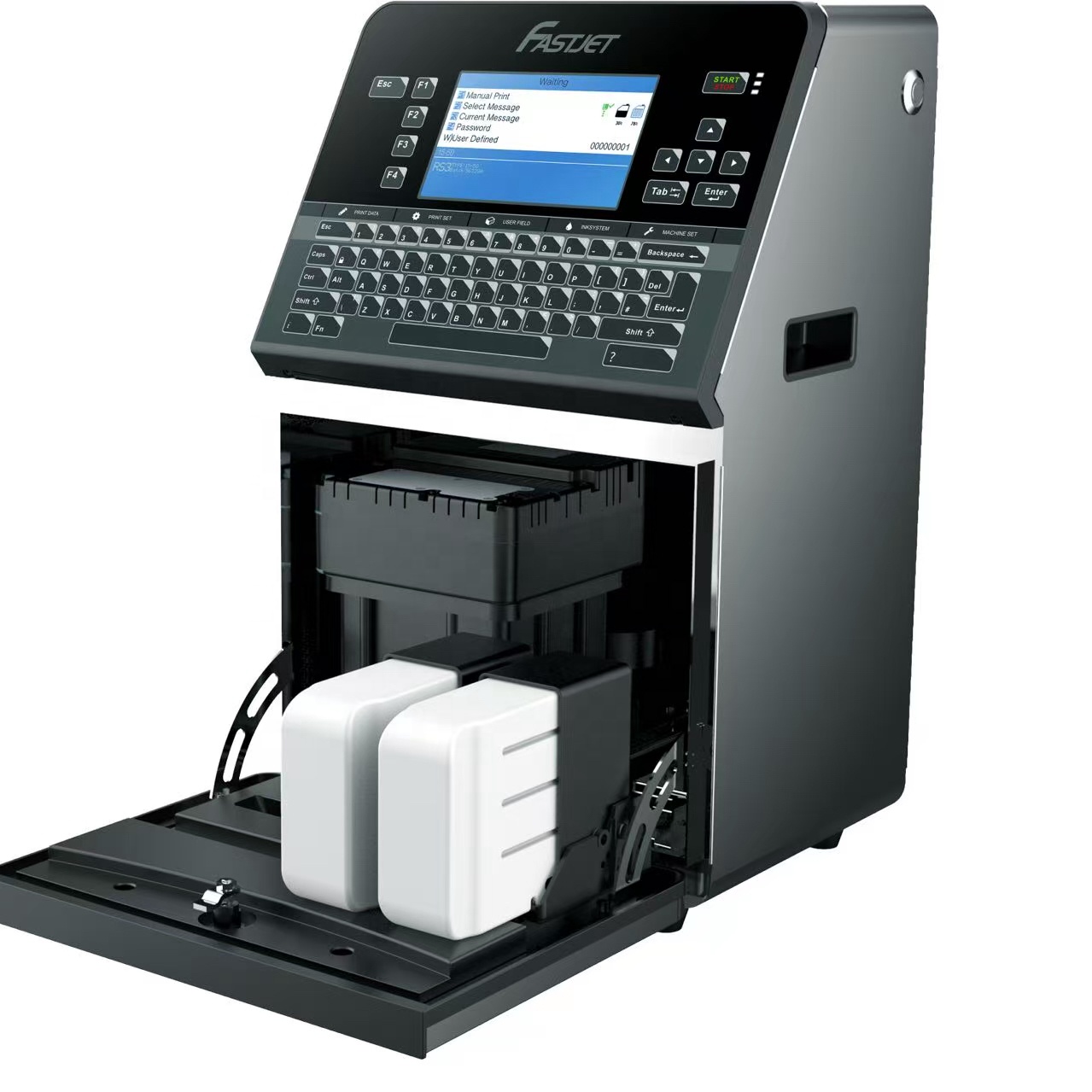 New High-Speed Automatic Inkjet Product Label Printers 220-240V Beverage Industry Flex/Egg/Lever Leather Compatibility 1 Year