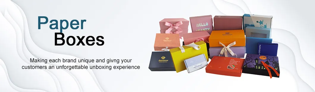 Wholesale Luxury Premium Pink Ribbon Folding Carton Jewelry Cosmetic Gift Packaging Box
