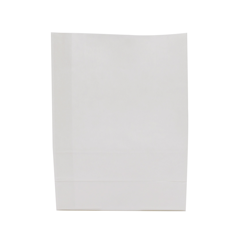 Printed Grease Proof Food Wrapping Paper Bag with Window Custom Printed Sandwich Food Packaging Paper Customized Food Grade