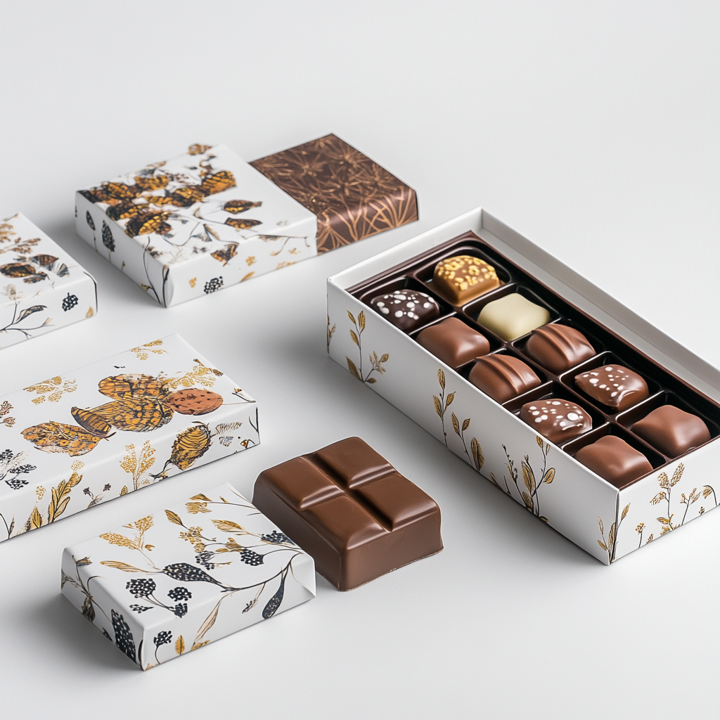 Valentine's Day Chocolate Gift Boxes Customized Logo Printed Eco-Friendly Paper Shipping Boxes Your Perfect Packaging Solution