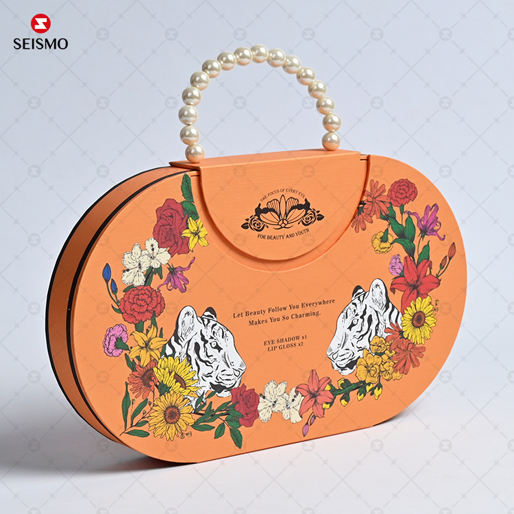 Custom Funny Organic Shape Creative Unique Skincare Cosmetic Paper Package Luxury Gift Packaging Box Design