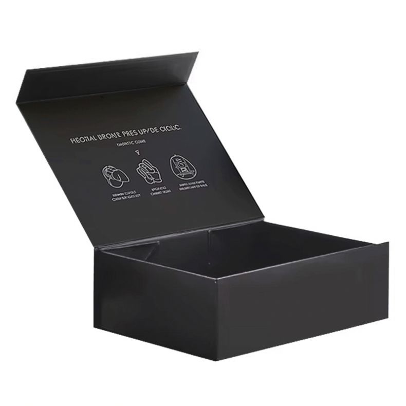 JeyBox Factory Wholesale Custom Handmade Luxury Rigid Paper Cardboard Matt Lamination Sponge Magnetic Closure Gift Box for Socks
