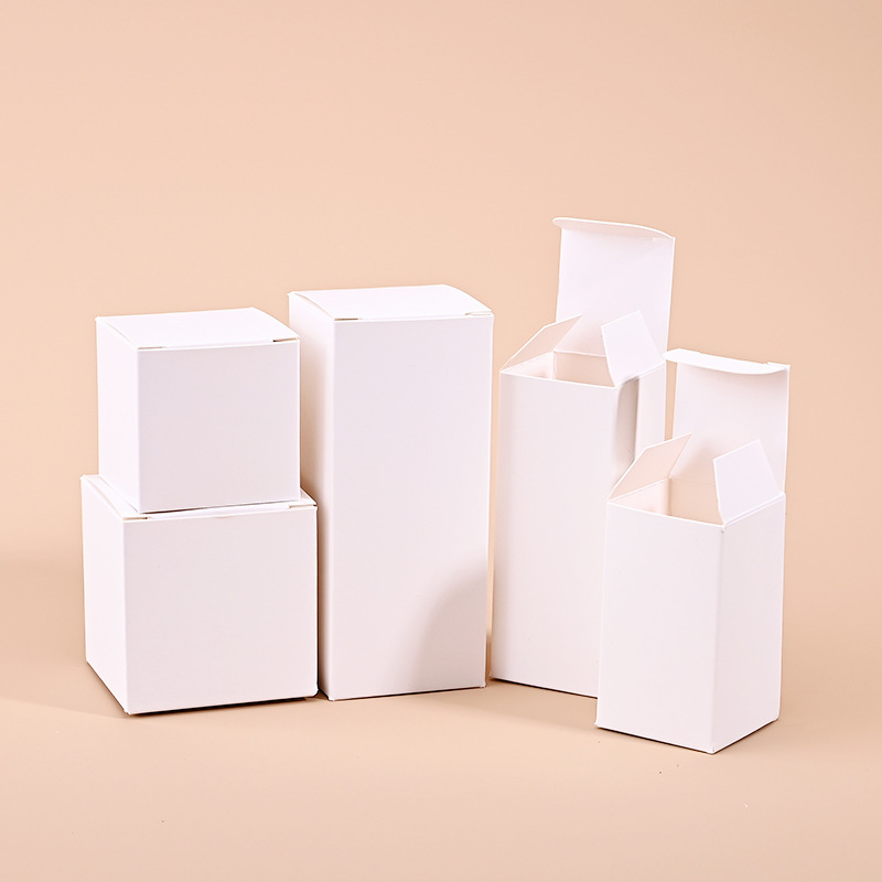 Retail-Ready Reusable White Cardboard Box | High-End Product Packaging | MOQ 500 Pcs