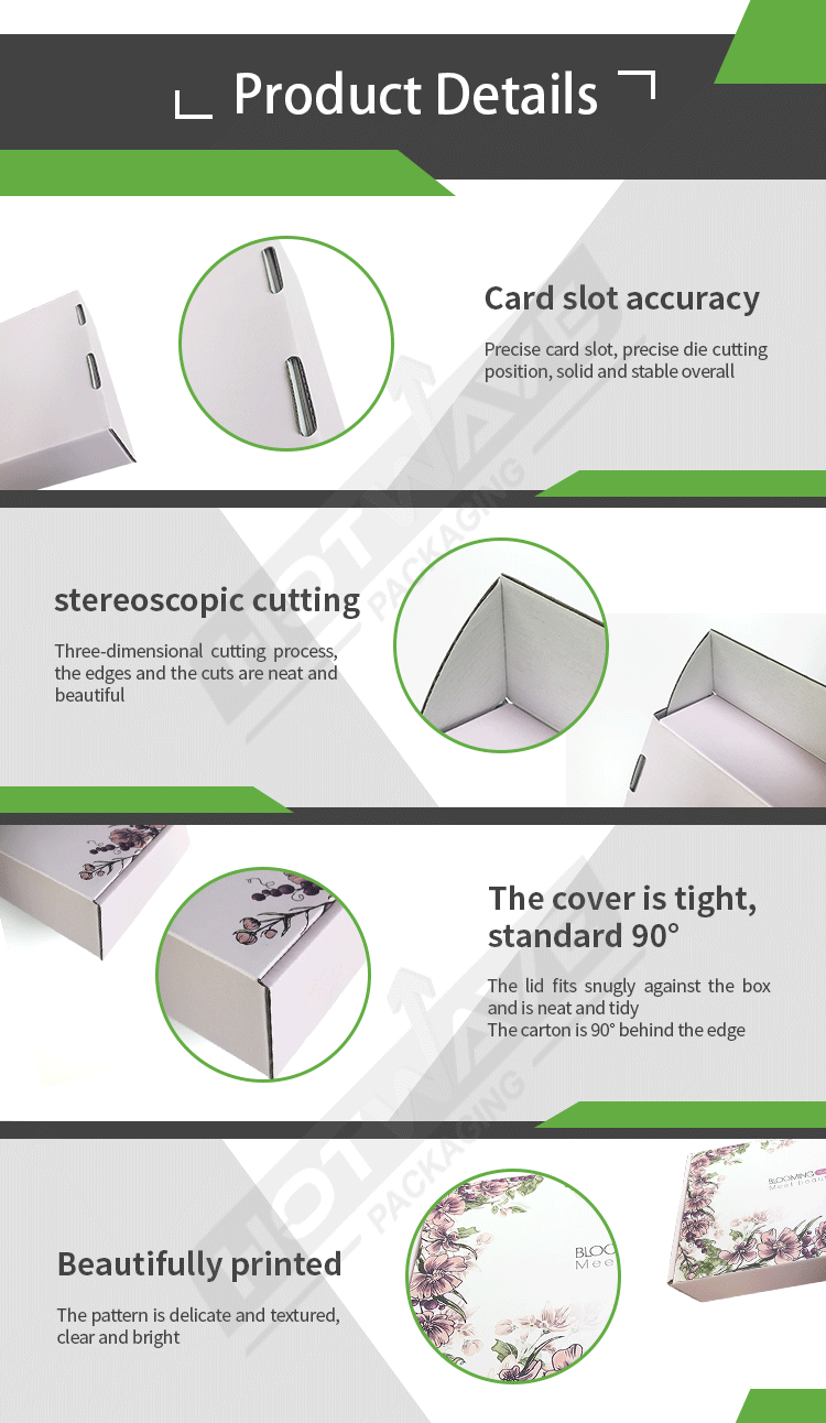 Practical Protective White Built-in Slot Self-Sealing Corrugated Paper Airplane Box For Small Item Storage & E-commerce Shipping