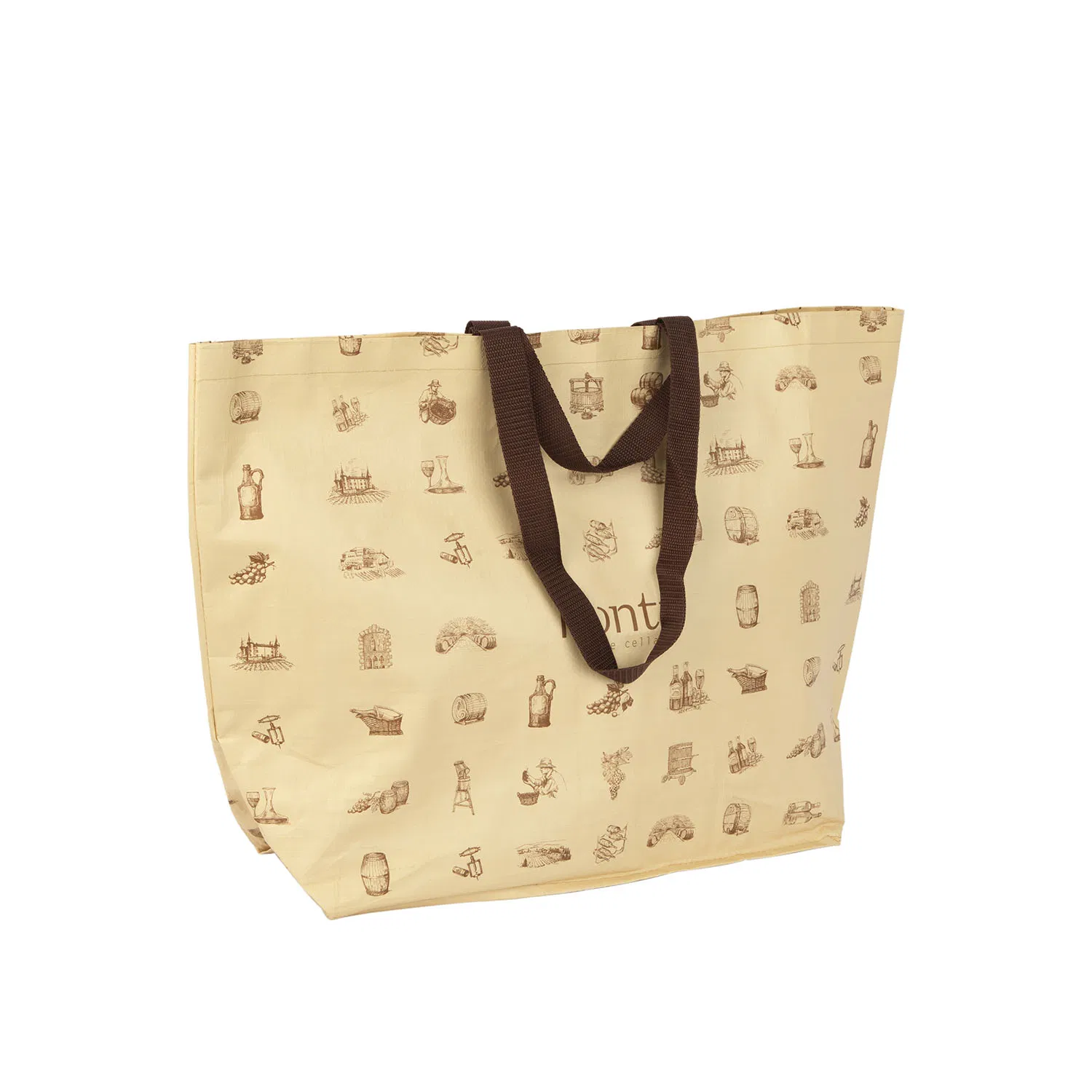 Wholesale Custom Promotional Eco-Friendly Durable Laminated PP Woven Shopping Grocery Tote Bag