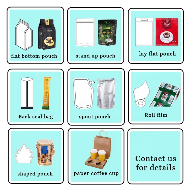 Customized Bag 12 Oz Kraft Paper Square Bottom Coffee Bag Valve Tin Tie Coffee Paper Bags With Your Own Logo