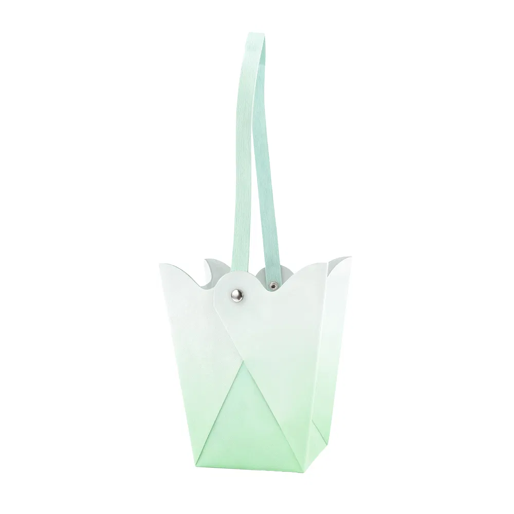 Custom Printed Flower Handbags - Eco-Friendly Promotional Gift &amp; Retail Packaging