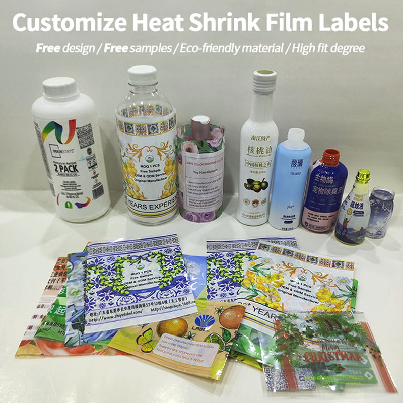 Heat Shrink Film Labels Banner