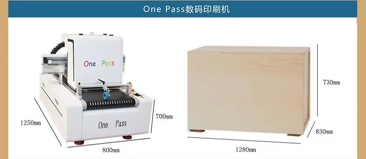 One Pass Digital Printer System Overview