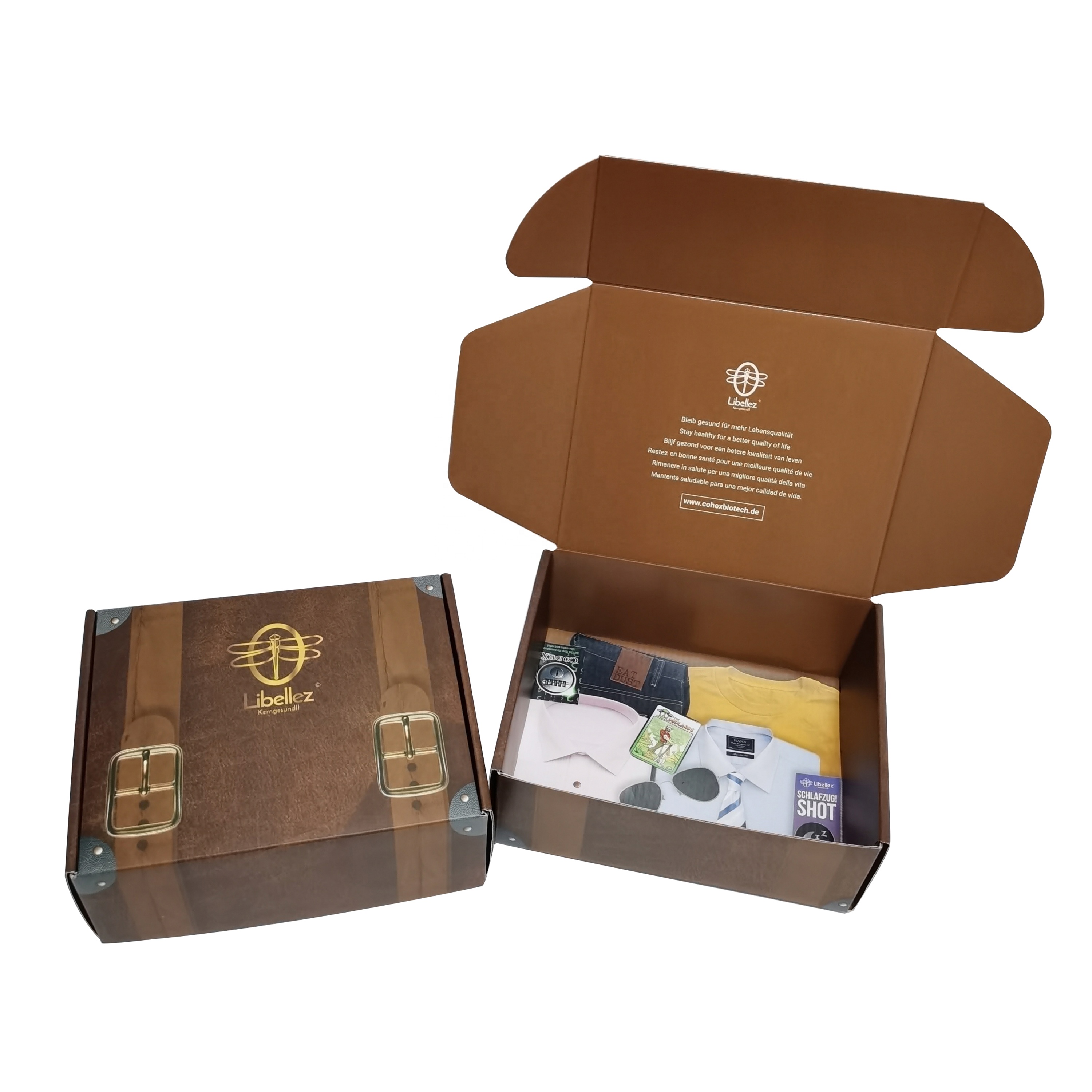 Corrugated paper box