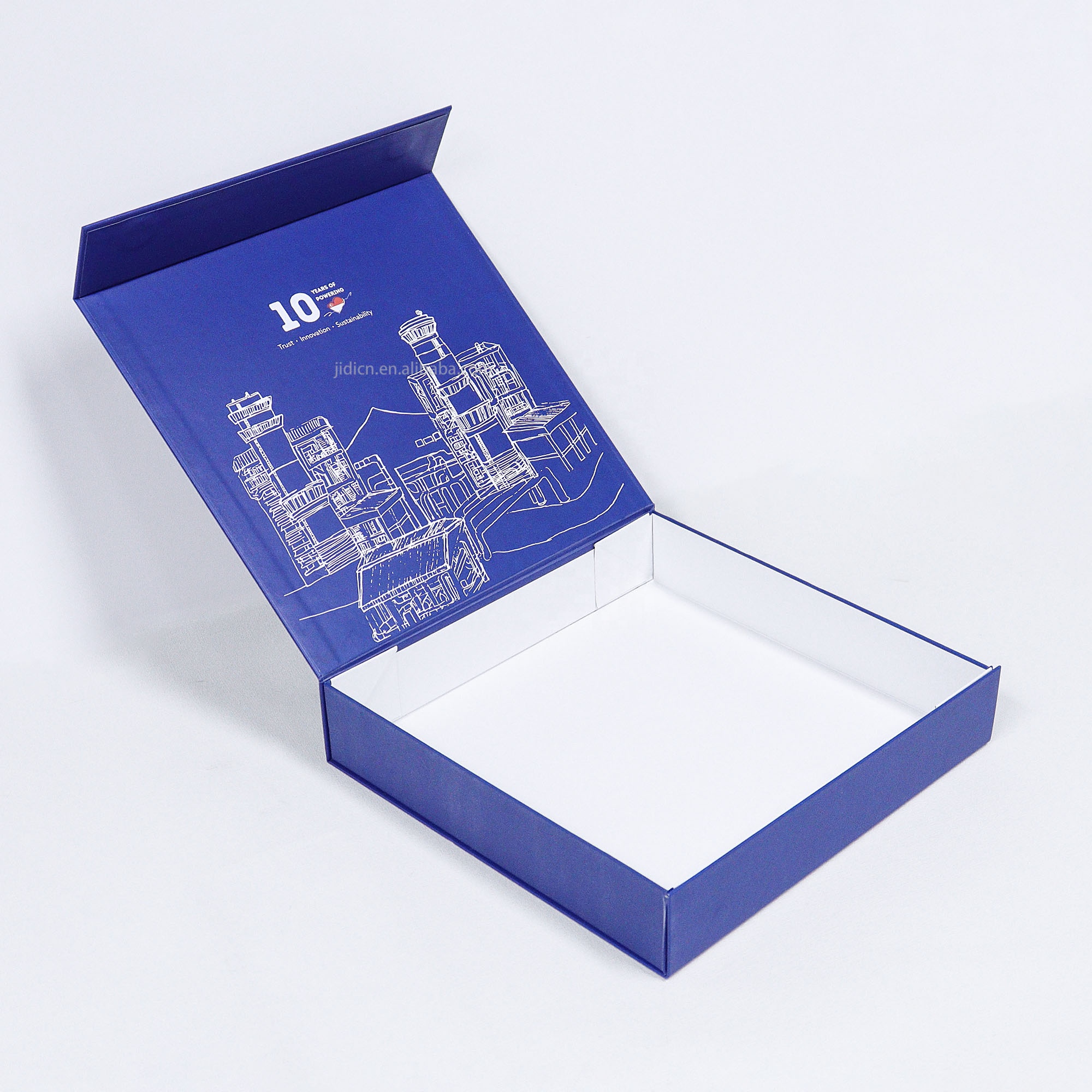 Luxury Custom Birthday Cake with Pvc Window Wedding Gift Box Jewelry Packaging Paper Box Matte Finishing with Gold Foiling Logo