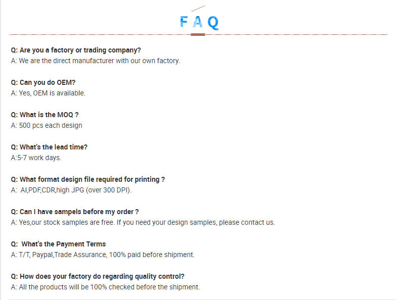 Footer details banner