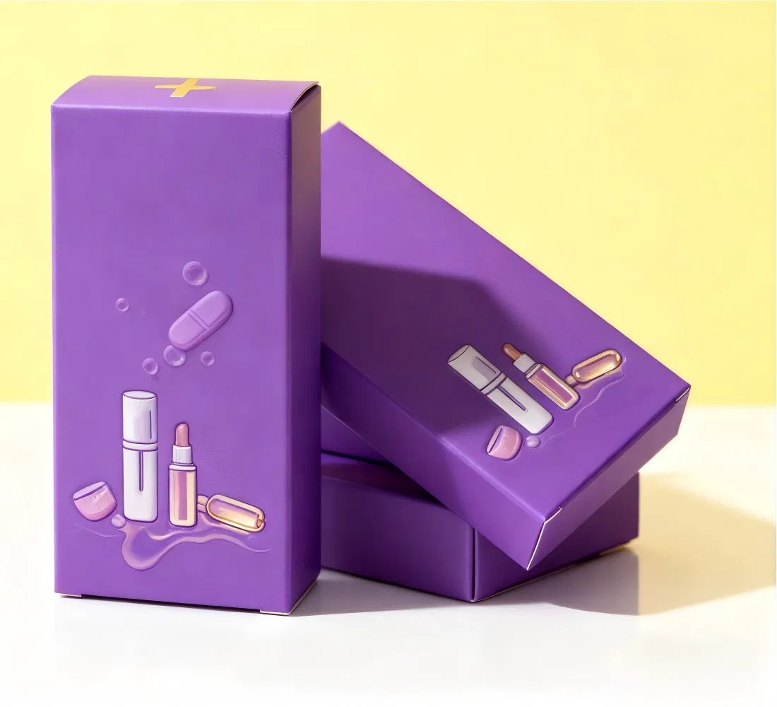 High Quality Bright Color Lipstick Cardboard Printing for Gift Packaging