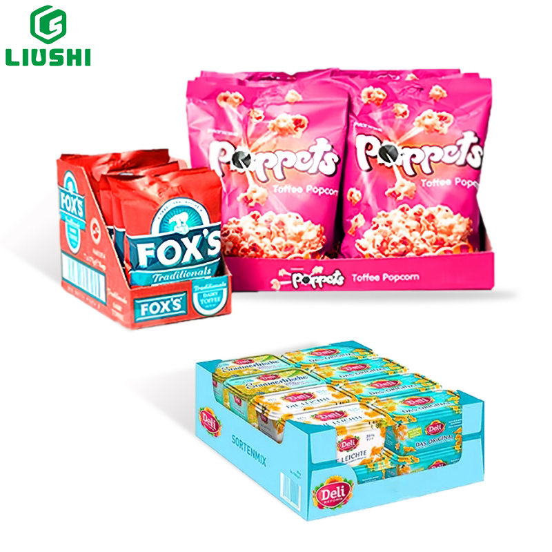 Custom Cardboard Countertop Point of Sale Counter Box Display Supermarket Pdq Display Paper Box for Retail Store