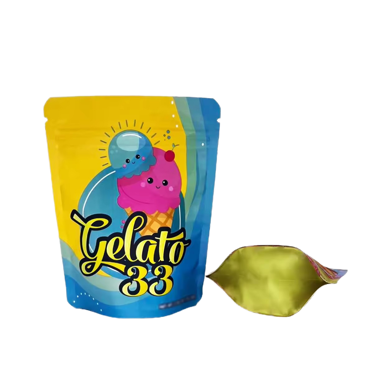 Digital Printing Custom Moisture Proof Aluminum Foil Stand Zipper Resealable Pouch for Candy Nuts for Snack Dried Fruit