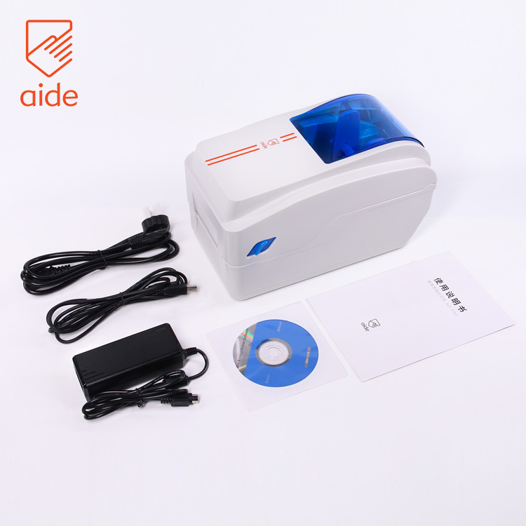 High Speed Portable Desktop Satin Paper Digital Care Barcode Thermal Roll to Roll Label Printer