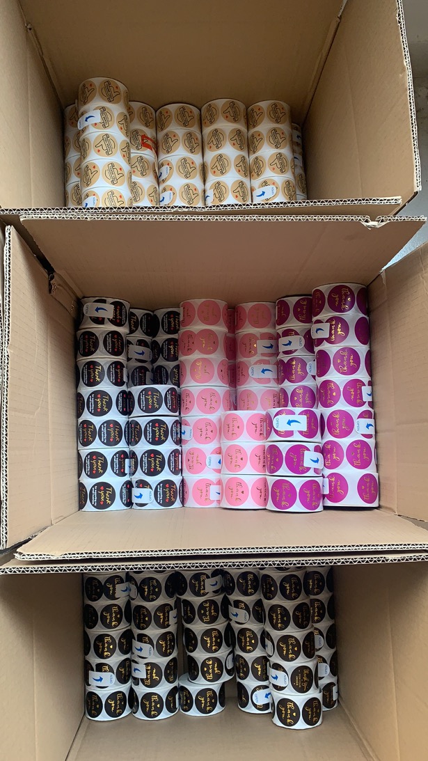 Drum Label Packaging