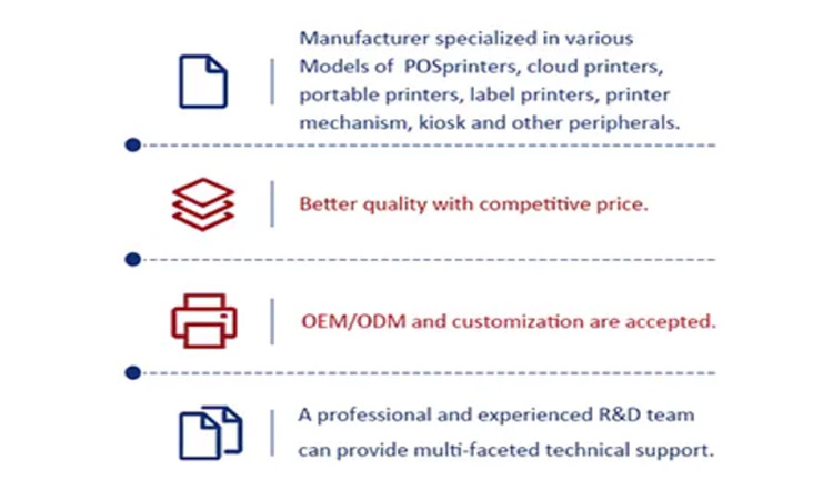 80mm Thermal Printer Label Printer USB+ Printing Transport Label Printing