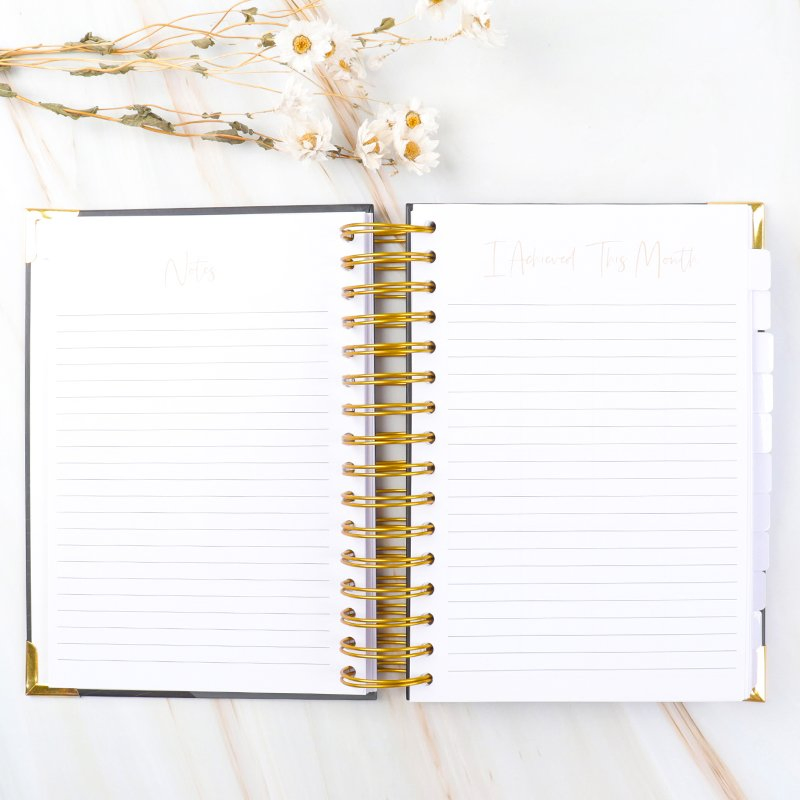 Hardcover Daily Journal Printing Custom with Luxury Gift Weekly Planners Packaging Paper Box Set