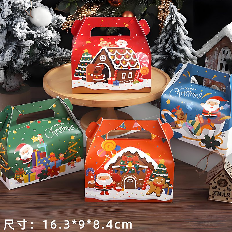 Sustainable Food Packing Boxes Printed Cardboard Christmas Gift &amp; Box Packaging